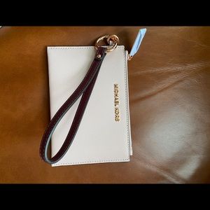 Michael Kors light pink wristlet NEW